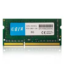 Memoria. Notebook 8Gb Ddr3L 1600 Cl 11 1.35V Low Voltage GT8G1600L11N GTA Tech