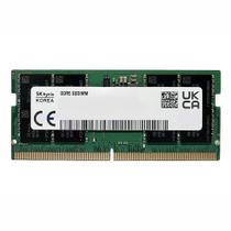 Memória Notebook 8GB Sk Hynix DDR5 4800Mhz 1Rx16 HMCG66MEBSA092N