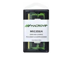 Memoria Notebook DDR3 4GB 1333mhz PC310600 Macrovip