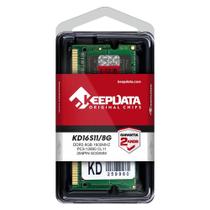 Memória Notebook DDR3 8GB 1600mhz Keepdata