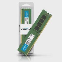 Memória para Computador DDR4 8GB 2666Mhz Crucial CB8GU2666