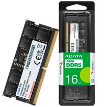Memória para Notebook 16GB Adata, DDR5, 5600MHz - AD5S560016G-S Memória para Notebook 16GB Adata, DDR5, 5600MHz - AD5S560016G-S