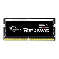 Memória para Notebook G.Skill Ripjaws 16GB, DDR5, 5600MHz, 262-Pin, SO-DIMM, Preto - F5-5600S4645A16GX1-RS