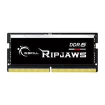 Memória para Notebook G.Skill Ripjaws 32GB, DDR5, 5600MHz, 262-Pin, SO-DIMM, Preto - F5-5600S4645A32GX1-RS Memória para Notebook G.Skill Ripjaws 32GB, DDR5, 5600MHz, 262-Pin, SO-DIMM, Preto - F5-5600S4645A32GX1-RS