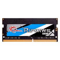 Memória para Notebook G.Skill Ripjaws Series 8GB, DDR4, 2133MHz, SO-DIMM, CL15, Preto - F4-2133C15S-8GRS