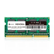 Memória para notebook sodimm ddr3l 4gb 1600mhz - goldentec