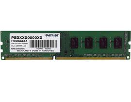 Memória Patriot Signature U-DIMM 08GB 1600MHz DDR3