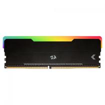 Memoria pc gamer 8gb ddr4 3200mhz rgb redragon magma gm-801 - preta