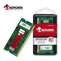 Memória RAM 16GB Keepdata DDR4 3200Mhz SODIMM KD32S22/16G 16GB