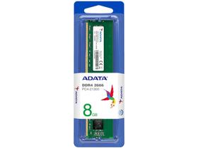 Memória RAM 8GB DDR4 ADATA - AD4U266688G19SG 2666Mhz Memória RAM 8GB DDR4 ADATA - AD4U266688G19SG 2666Mhz