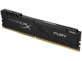 Memória RAM 8GB DDR4 HyperX Fury 2400Mhz