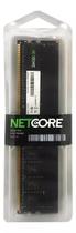 Memória RAM color preto 8GB 1 Netcore NET48192UD24