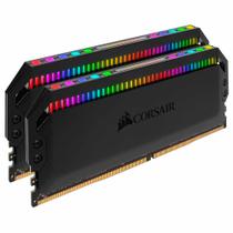 Memória Ram Corsair Dominator Platinum Ddr4 16gb (2x8gb) 3200mhz Rgb - Preto (cmt16gx4m2e3200c16)