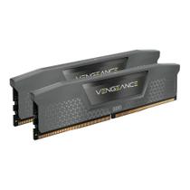 Memória RAM Corsair Vengeance, 16GB (2x8GB), 5200MHz, DDR5, CL40, Intel XMP, AMD EXPO, Cinza - CMK16GX5M2B5200Z40