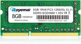 Memória RAM D DUOMEIQI PC3-12800SL 8GB DDR3 1600MHz 1,35V Memória RAM D DUOMEIQI PC3-12800SL 8GB DDR3 1600MHz 1,35V