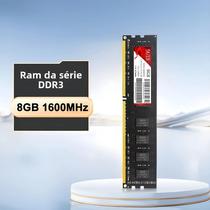 Memória RAM DDR3 1600MHz JAZER - 1.5V - Compatível com AMD e Intel