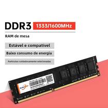 Memória RAM DDR3 8GB - 1333MHz/1600MHz (PC3-12800U/10600U) - 240 Pinos - 1,5V
