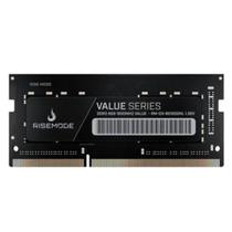 Memória ram ddr3 8gb 1600mhz notebook rise mode rm-d3-8g1600v