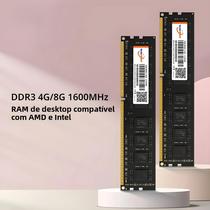Memória RAM DDR3 8GB 1600MHz PC3-12800 - 240Pin UDIMM 1.5V - Walram