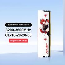 Memória RAM DDR4 16GB (3200MHz/3600MHz) - Dual Channel para Jogos - Juhor