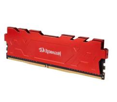 Memória ram ddr4 16gb 3200mhz/cl16 rage vermelha - redragon