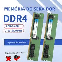 Memória RAM DDR4 ENvinda PC4 2133MHz REG ECC De 16GB, 8GB E 32GB Para Placa-Mãe De Servidor X99 (Não