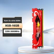 Memória RAM DDR4 Jazer - 8GB, 16GB e 32GB (3200MHz e 3600MHz)