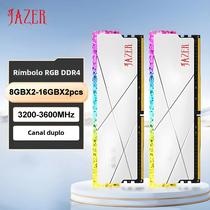 Memória RAM DDR4 RGB - 8GB, 16GB e 32GB (3200MHz/3600MHz) - Overclocking