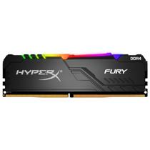 Memória RAM Fury Beast DDR4 RGB color preto 8GB 1 Kingston KF432C16BBA/8