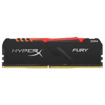 Memória RAM HyperX Fury RGB 16GB (1x16GB) DDR4 3000MHz, CL15, 1.2V XMP, Infrared Sync, Preto, HX430C15FB3A/16 Memória RAM HyperX Fury RGB 16GB (1x16GB) DDR4 3000MHz, CL15, 1.2V XMP, Infrared Sync, Preto, HX430C15FB3A/16