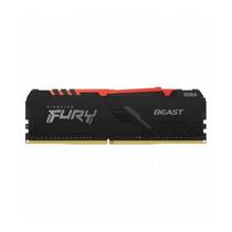 Memória RAM Kings Fury Beast RGB Black de 8GB DDR4 2666