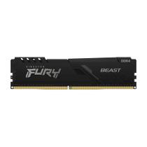 Memoria RAM Kingston Fury Beast, 16GB, 3200MT/s, DDR4, CL16, DIMM, Preto - KF432C16BB/16