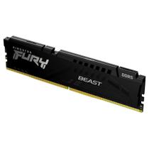 Memória RAM Kingston Fury Beast, 16GB, 5200MHz, DDR5, CL40, para Intel XMP, Preto - KF552C40BB-16