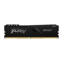 Memória RAM Kingston Fury Beast, 32GB, 3200MHz, DDR4, CL16, Preto - KF432C16BB/32