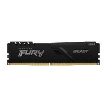 Memória RAM Kingston Fury Beast, 8GB, 3200MHz, DDR4, CL16, Preto KF432C16BB/8
