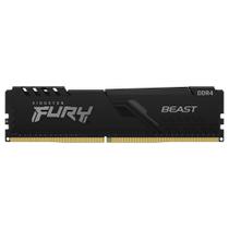 Memória RAM Kingston Fury Beast DDR4 16GB 3200MHz - Preto (KF432C16BB/16)