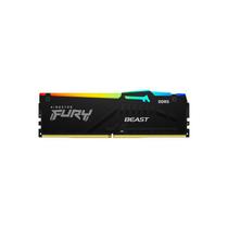 Memória RAM Kingston Fury Beast DDR5 16GB 4800MHz RGB Preto - Modelo KF548C38BBA 16