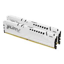 Memória RAM Kingston Fury Beast Expo, 32GB (2X16GB), 6000MT/s, DDR5, DIMM, CL30, Branco - KF560C30BWEK2-32