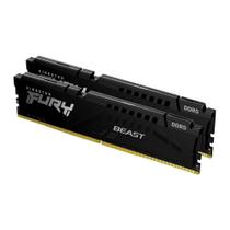 Memória RAM Kingston Fury Beast XMP, 64GB (2X32GB), 6000MT/s, DDR5, DIMM, CL30, Preto - KF560C30BBK2-64