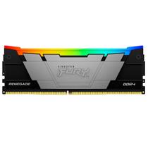 Memória RAM Kingston Fury Renegade DDR4 32GB 3200MHz RGB - Preto (KF432C16RB2A/32)