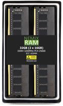 Memória RAM NEMIX 32GB (2x16GB) DDR4 3200MHz PC4-25600 ECC Memória RAM NEMIX 32GB (2x16GB) DDR4 3200MHz PC4-25600 ECC