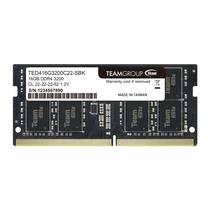 Memória Ram Notebook 16GB Team Group DDR4 3200Mhz 1Rx8 CL22 PC4 25600 TED416G3200C22 SBK