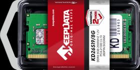 Memória Ram Notebook Ddr4 8Gb 2666Mhz Keepdata Kd26S19/8G