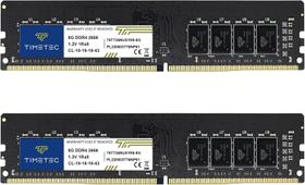 Memória RAM para Desktop Timetec 16GB DDR4 2666MHz Kit 2x8GB Memória RAM para Desktop Timetec 16GB DDR4 2666MHz Kit 2x8GB