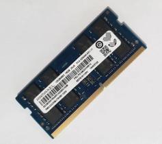 Memória Ram Para Notebook 16GB SODIMM Ramaxel DDR4 3200 Mhz 2Rx8 CL22 PC4 25600 RMSA3330MJ78HBF 3200