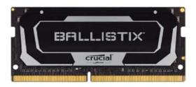 Memória RAM Para Notebook 8GB Crucial Balistix DDR4 2666Mhz CL19 PC4 21300 PC4 2666 BL8G26C16S4B.8FD