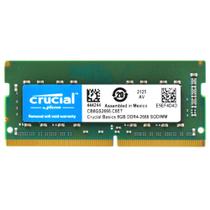 Memória RAM para Notebook Crucial DDR4 8GB 2666MHz ( CB8GS2666 )