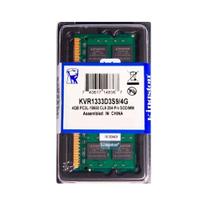 Memória RAM para Notebook DDR3 4GB 1333MHz Kingston KVR1333D3S9 4G