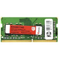 Memória RAM para Notebook Keepdata DDR4 4GB 2400MHz - KD24S17/4G