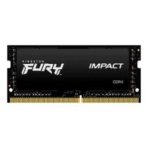Memória RAM para Notebook Kingston Fury Impact, 16GB, 3200MHz, DDR4, CL20 - KF432S20IB/16 Memória RAM para Notebook Kingston Fury Impact, 16GB, 3200MHz, DDR4, CL20 - KF432S20IB/16